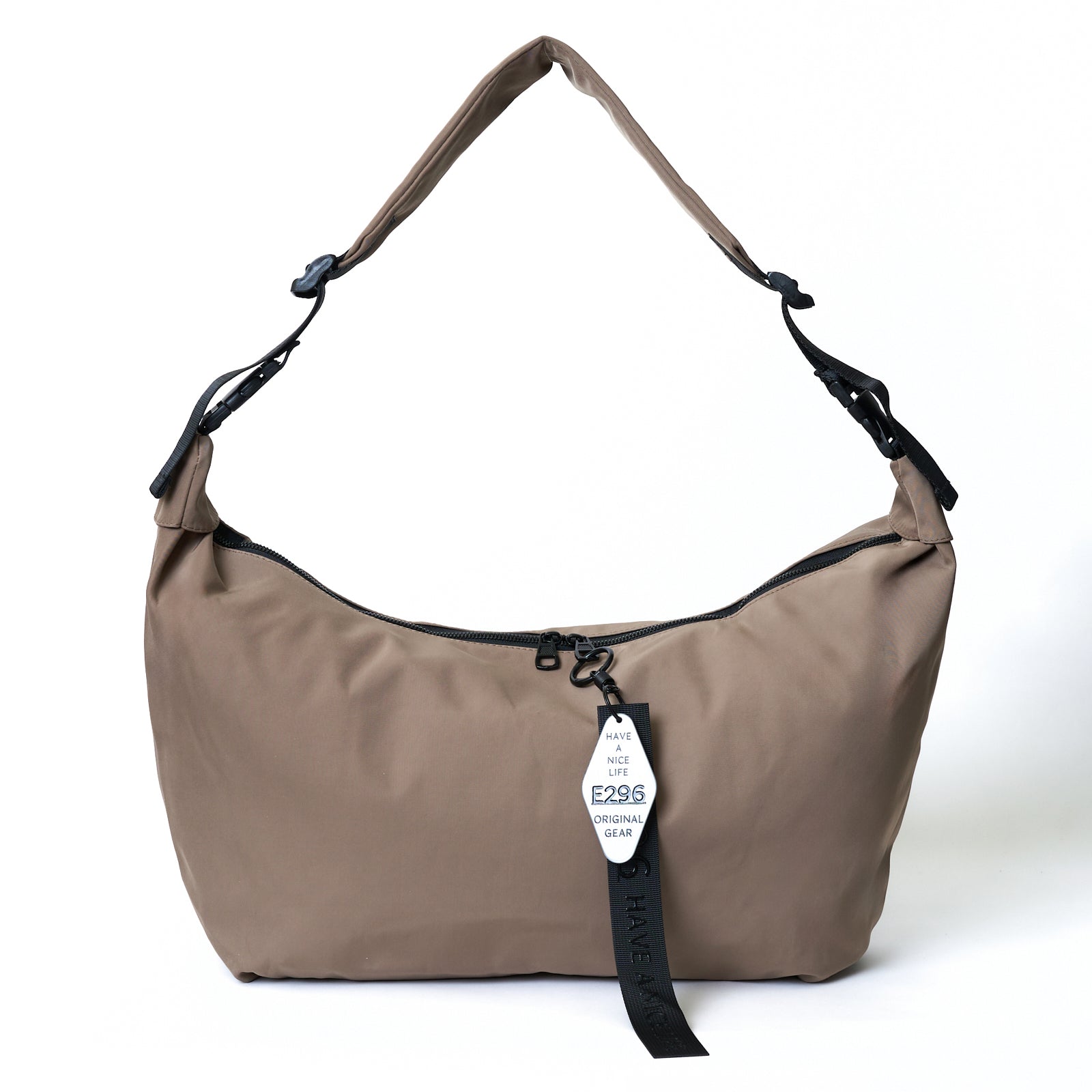 【E296】シンプルショルダーBAG 009