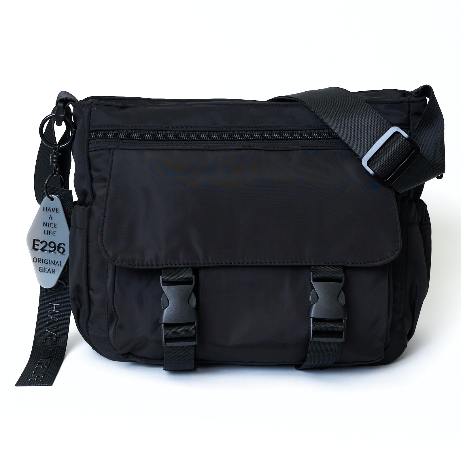 【E296】フラップショルダーBAG 002