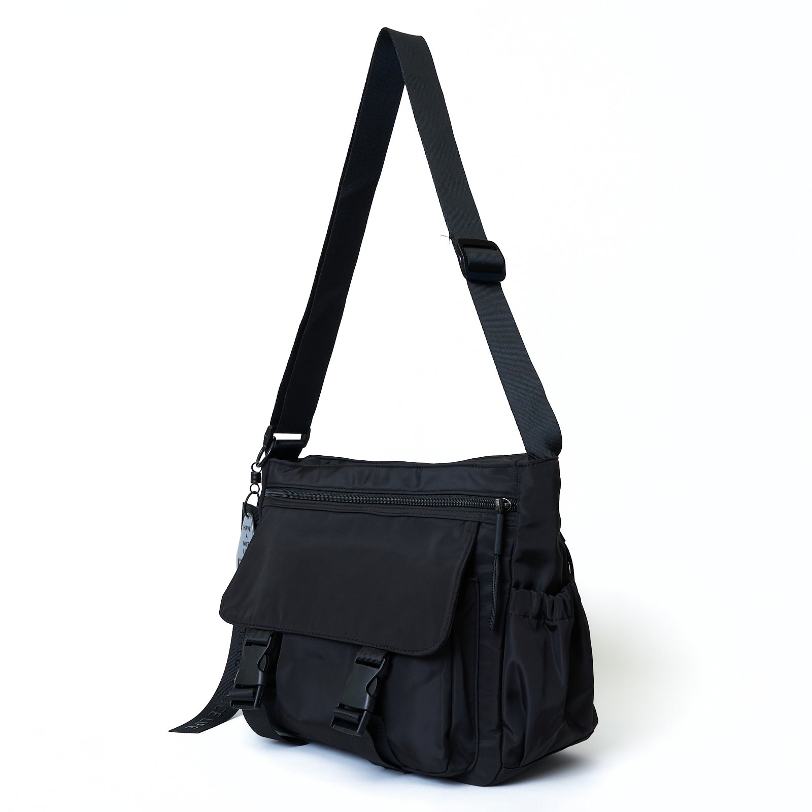 【E296】フラップショルダーBAG 002