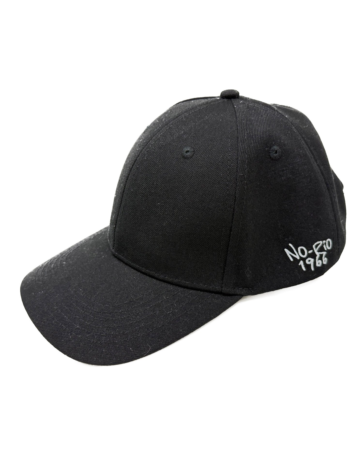 【NO-RIO】 ベーシックStyleキャップ - Black×White