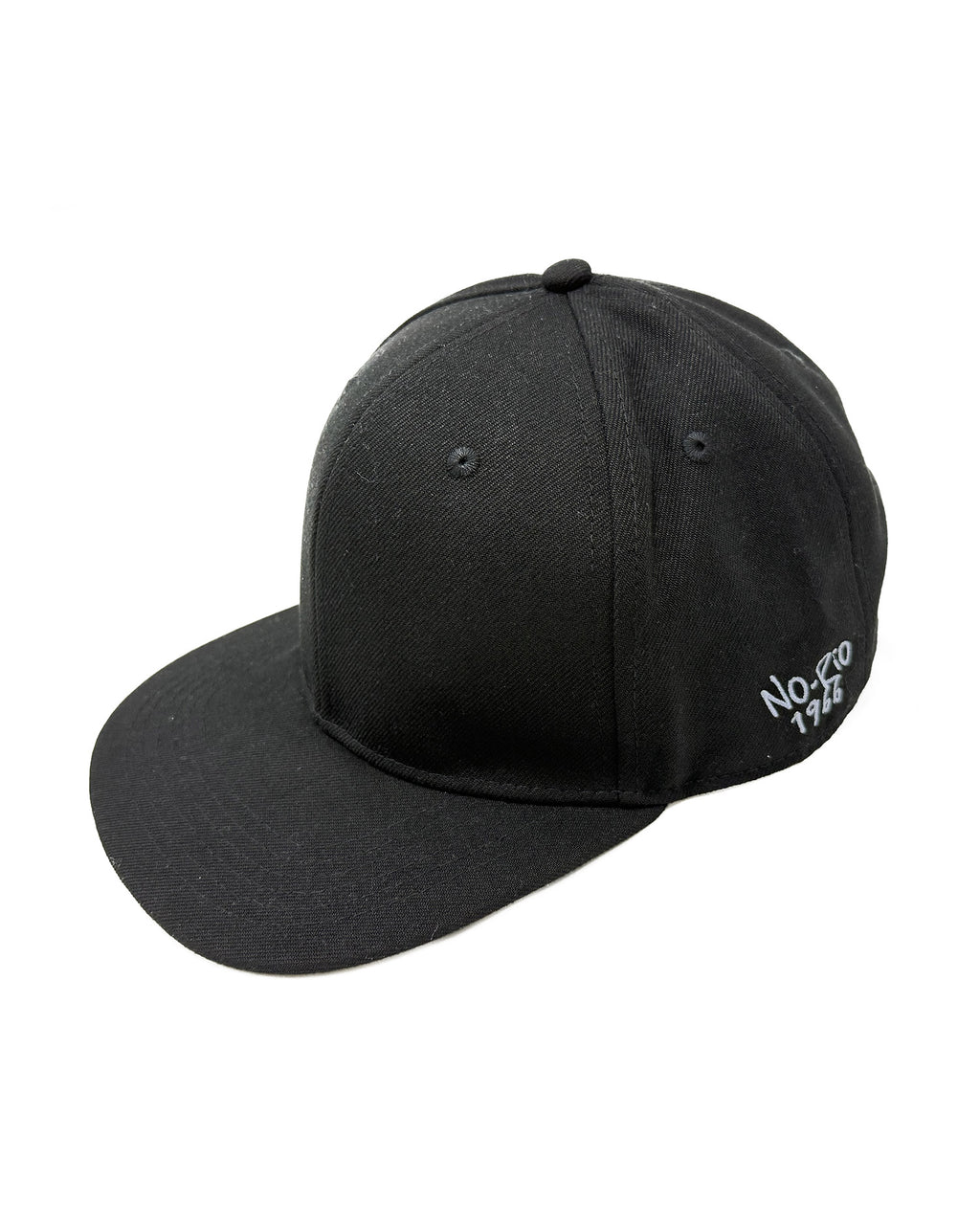 【NO-RIO】 シンプルStyleキャップ - Black×White