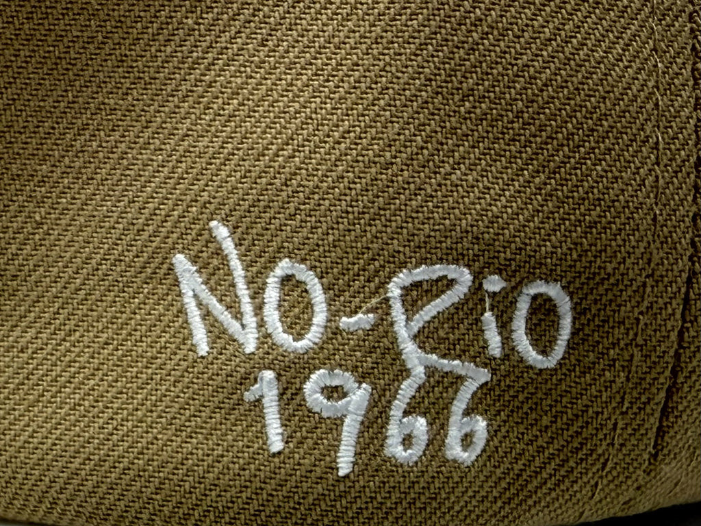 【NO-RIO】 シンプルStyleキャップ - Beige×White