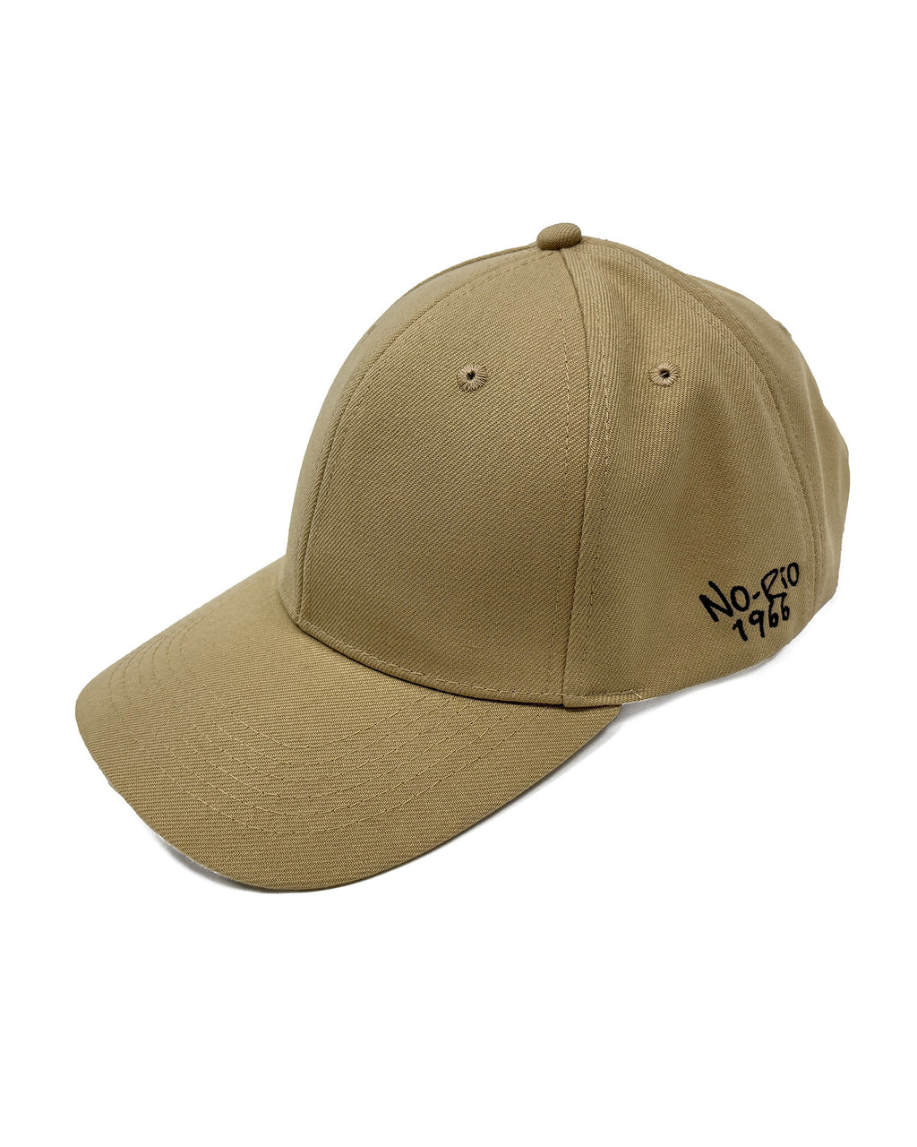 【NO-RIO】 シンプルStyleキャップ - Beige×Black