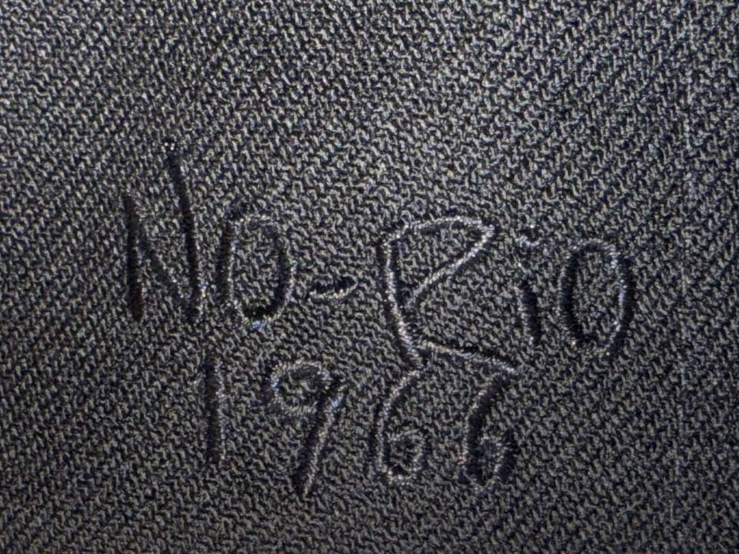 【NO-RIO】 シンプルStyleキャップ - Black×Black