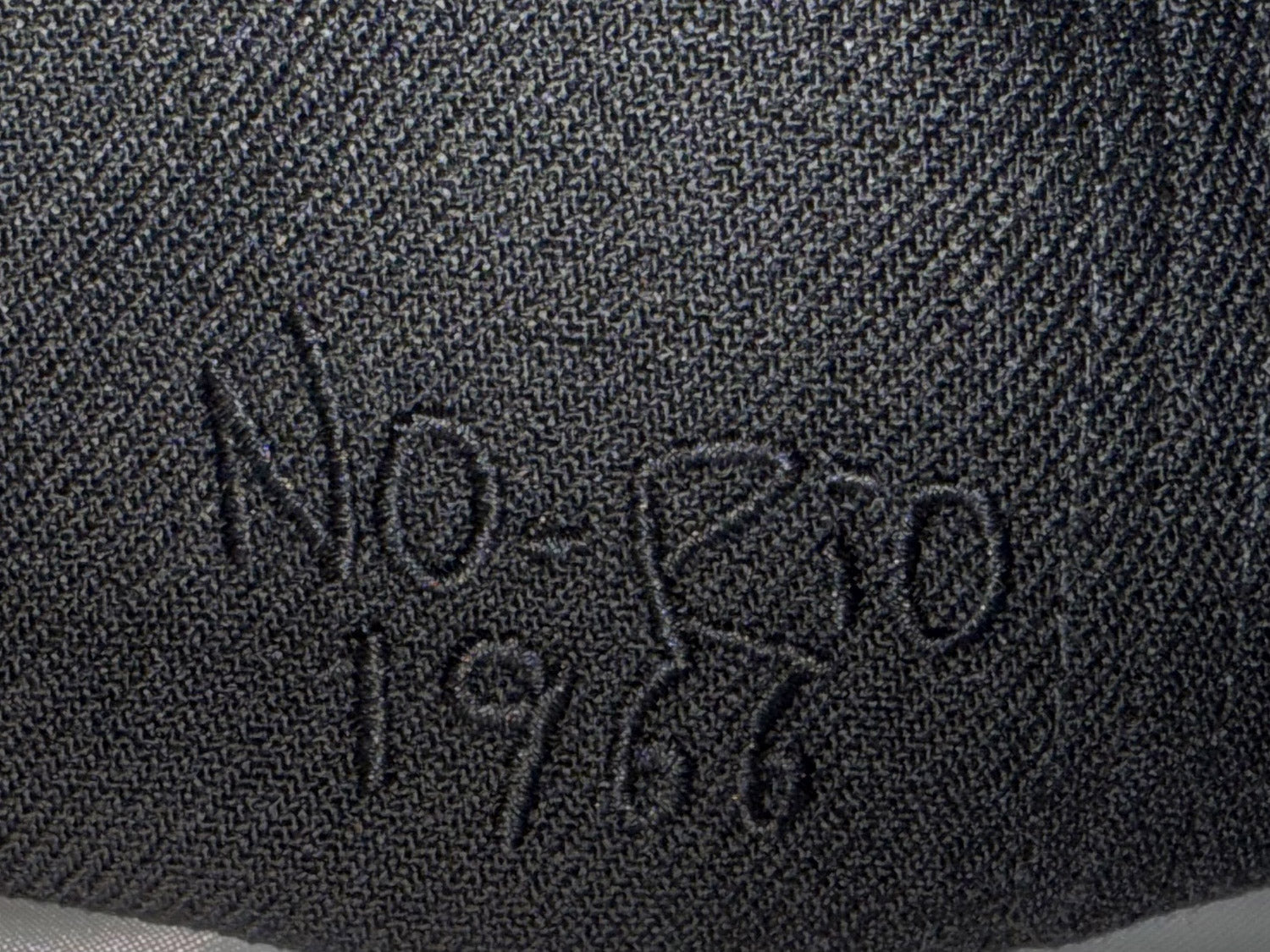 【NO-RIO】 ベーシックStyleキャップ - Black×Black